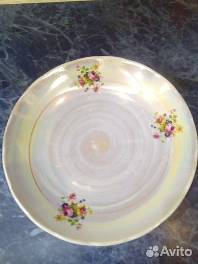 Большое фарфоровое блюдо Белоруссия дфз