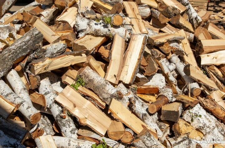 Дрова колотые