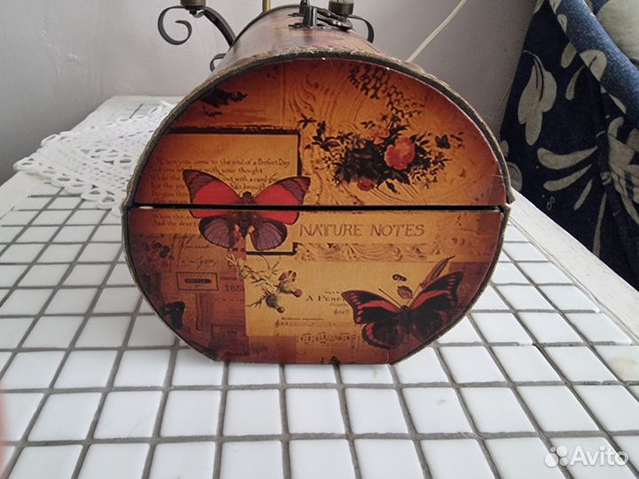 Деревянная шкатулка большая