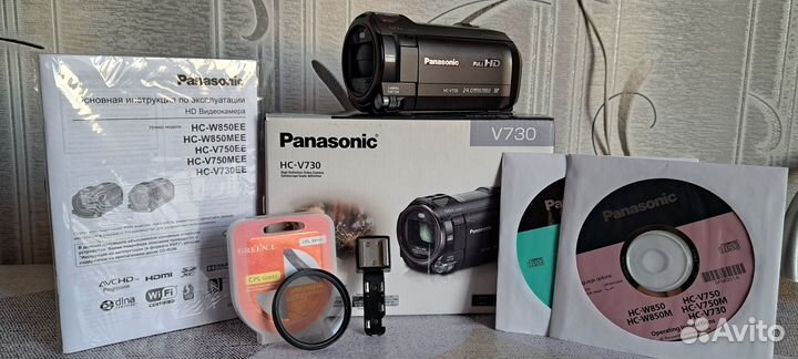 Продам видеокамеру Panasonic HC-V730