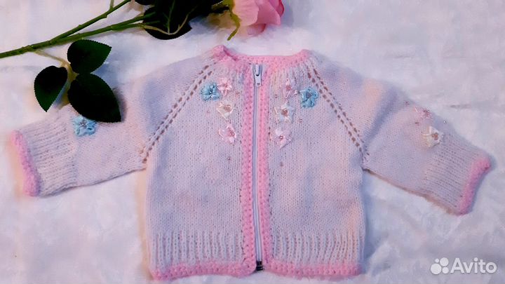 Вязанный костюм Зефирка