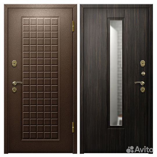 Входные металлические двери новые