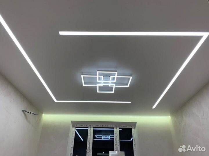 Натяжной потолок от частного мастера