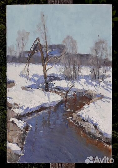 Картина маслом пейзаж