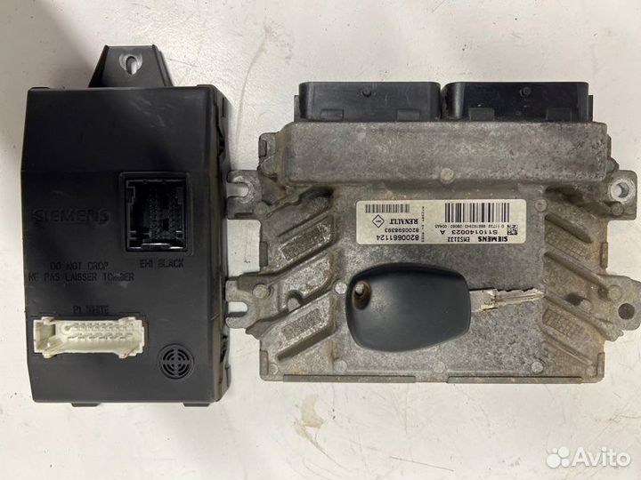 Блок управления двигателем Renault Logan lsra K4M