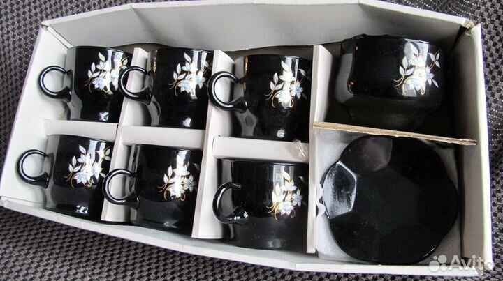 Кофейный сервиз на 6 персон