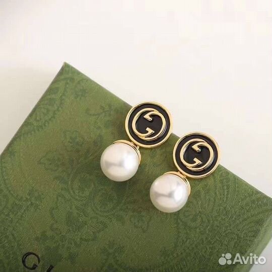 Серьги gucci
