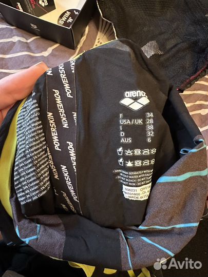 Гидрокостюм для плавания arena carbon