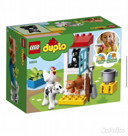 Лего дупло Ферма домашние животные