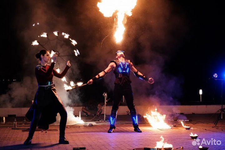 Огненное шоу Фаер-шоу