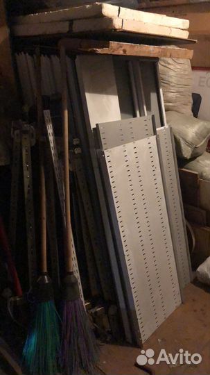 Полки стеллажи бу