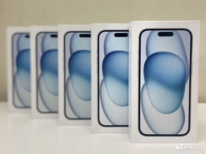 Apple iPhone 15 SIM+eSIM 128 гб, синий