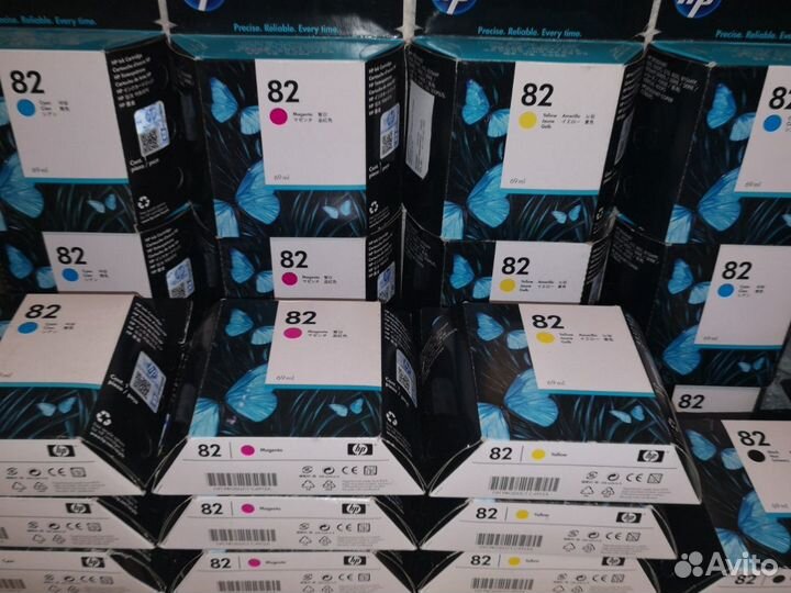 Картриджи hp 82 69ml