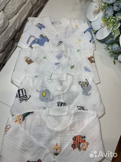 Детская одежда из муслина