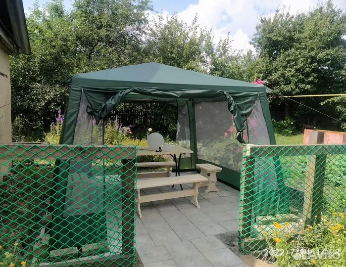 Новый крепкий шатер с антимоскитной сеткой