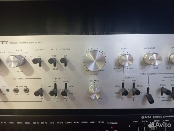 Предусилитель Scott Alpha 1