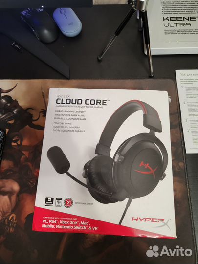 Наушники hyperx cloud core