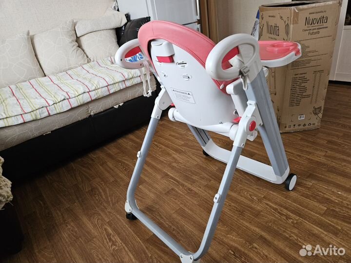 Стульчик для кормления Nuovita Futuro Bianco