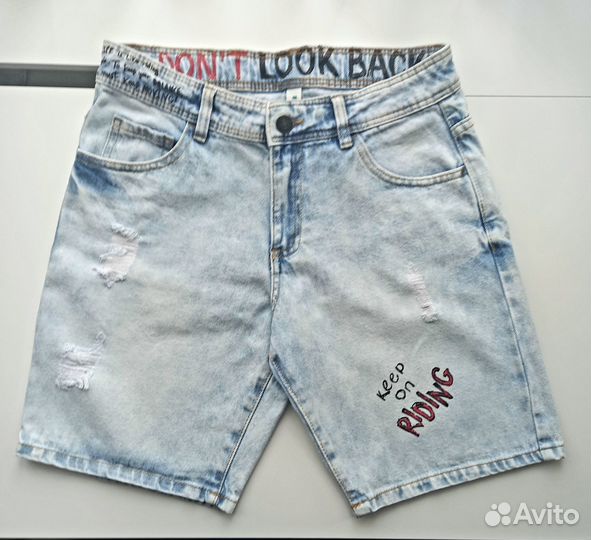 Джинсовые шорты Acoola для мальчика рост 170