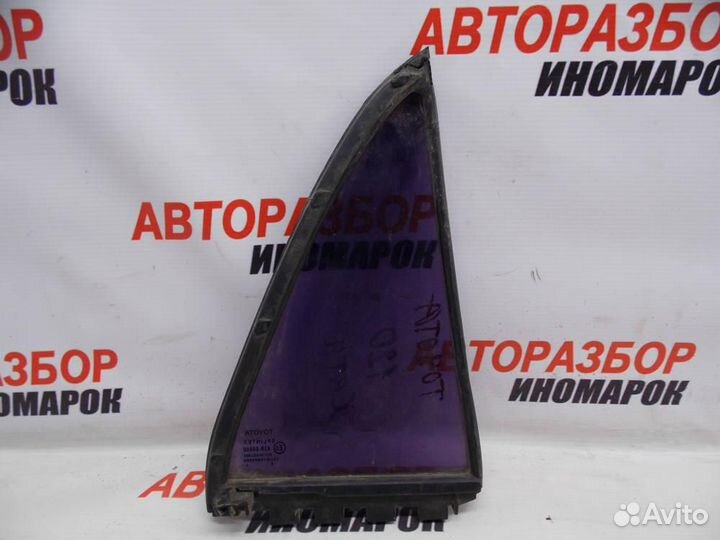 Стекло двери задней левой для Toyota Corolla 9 2