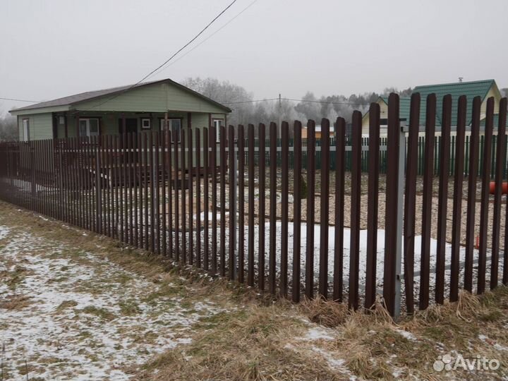 Откатные ворота с установкой