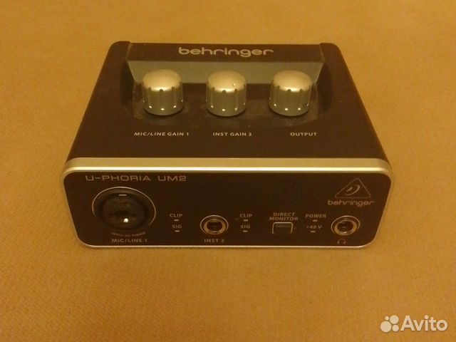 Внешняя звуковая карты USB, U-phoria UM2