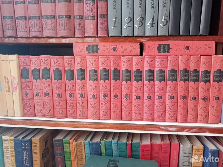 В.Скотт, собрание сочинений в 20 томах