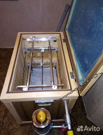 Коптильня хол копчения с эл статикой 150л