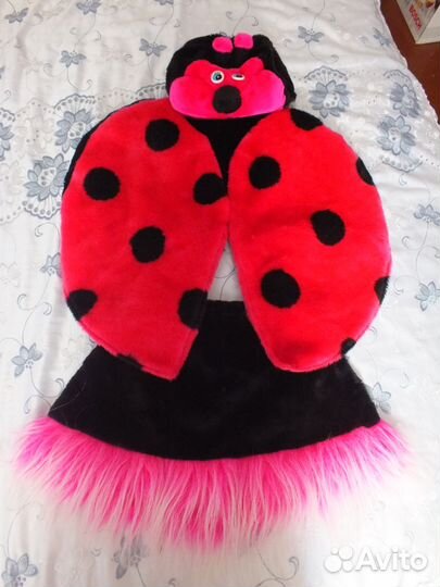 Костюм тигра, дракона, божие коровки, белка