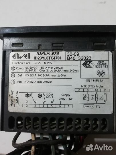 Контроллер eliwell 974