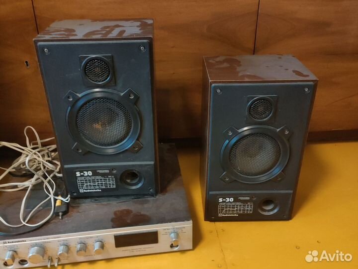 Усилитель Radiotehnika у-101-стерео с колонками