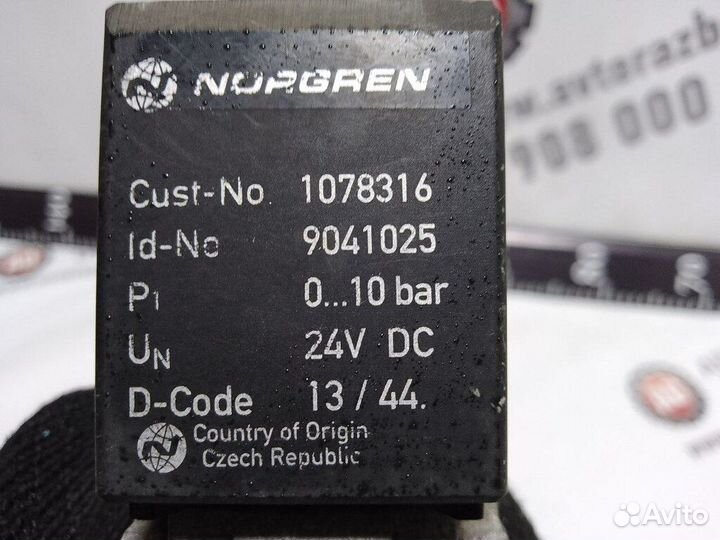 Клапан ABS электромагнитный 1078316 (3851) - 39258