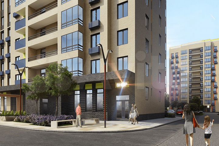 2-к. квартира, 61,9 м², 4/17 эт.