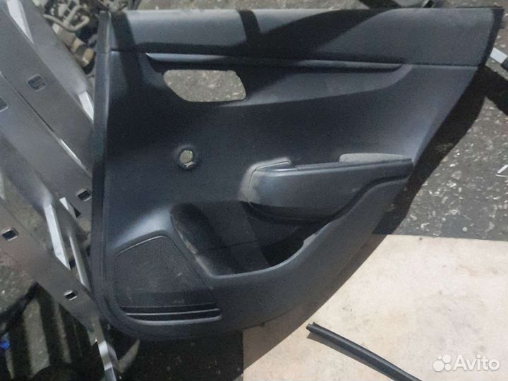 KIA Rio 4 комплектующие задней правой двери