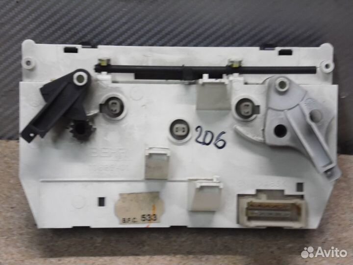 Блок управления печкой Пежо 206