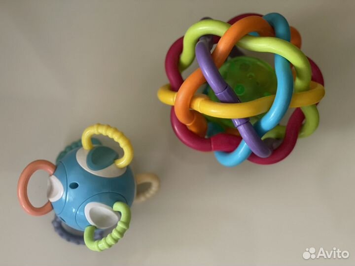 Шары-мячи погремушки