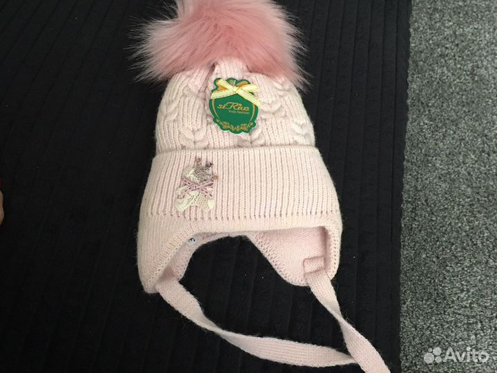 Шапка зимняя для девочки новая