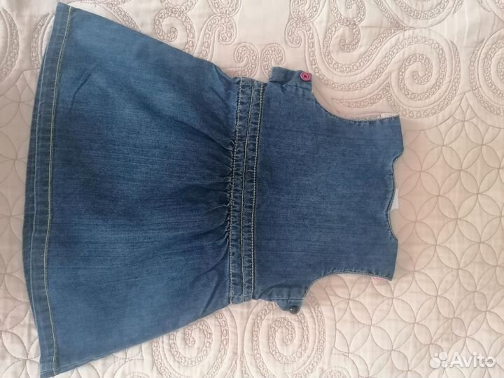 Джинсовый сарафан