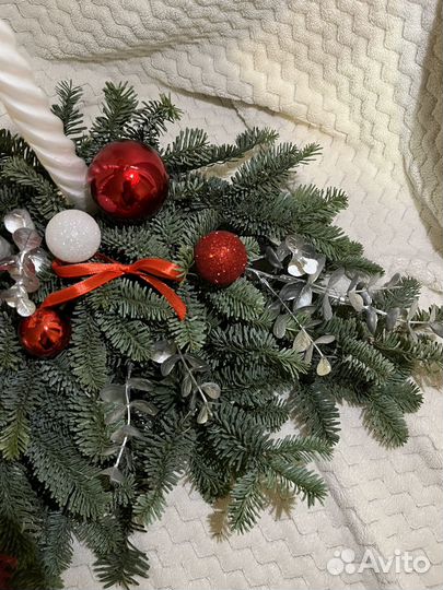 Новогодняя композиция из нобилиса