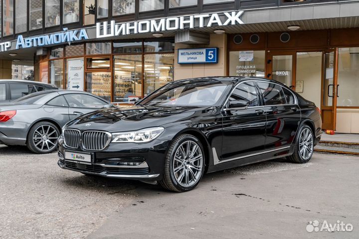 BMW 7 серия 4.4 AT, 2016, 157 000 км