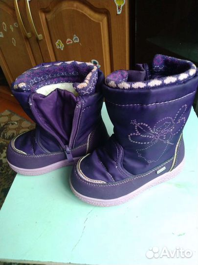 Зимние сапоги детские 25 размер