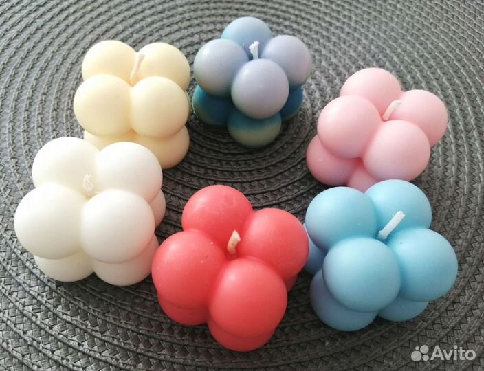 Ароматическая свеча(подставка в подарок)