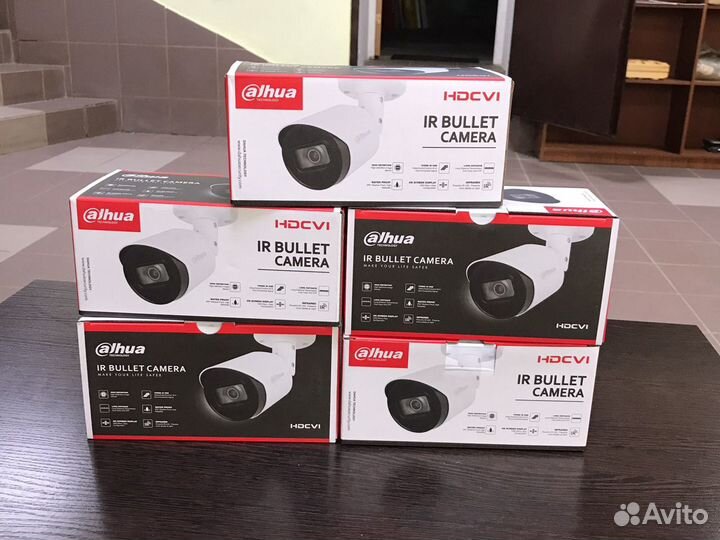 Камера видеонаблюдения 2мп цилиндрическая Dahua