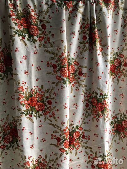 Ткань на шторы занавесы СССР