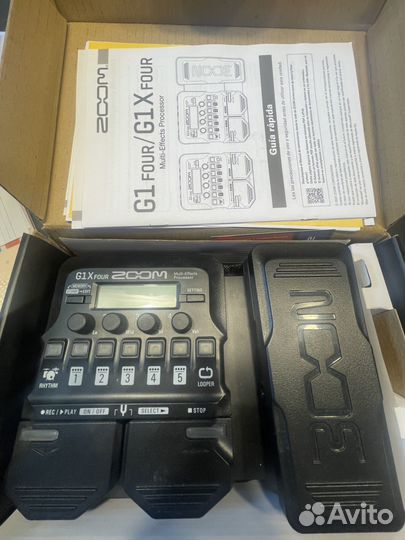 Гитарный процессор zoom g1x four
