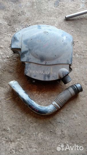 Корпус воздушного фильтра renault logan