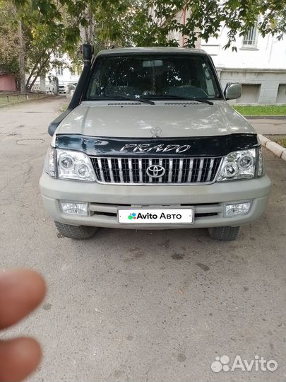 Toyota Land Cruiser Prado 3.4 МТ, 1997, 300 000 км