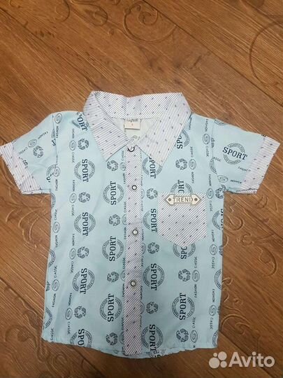 Рубашки на мальчика 2-3 года