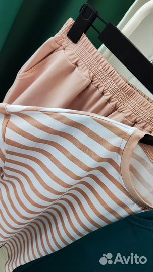 Комплект шорты и футболка женский