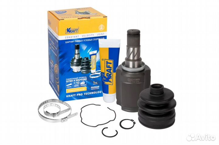 Шрус внутренний kraft KT 059228